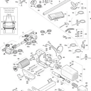 Offerta Lampo Cavo di collegamento del motore 6m, 10qmm, rosso
