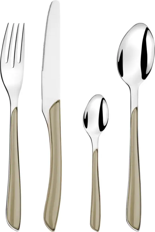 Saldi Set di posate in acciaio inox Kuppels Prisma 24 pezzi