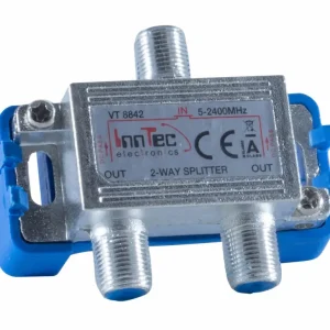 Partitore a 2 uscite Berger con connettori F Occasione Imperdibile