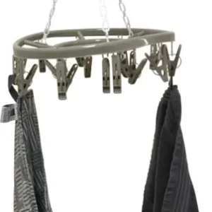 Prezzo Basso Stendibiancheria a ombrello Berger Mini rotondo in plastica 27 cm con mollette incluse