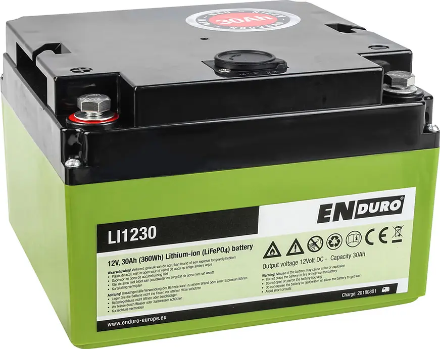 Batteria Enduro agli ioni di litio LI1230 12 V / 30 Ah Compra Adesso