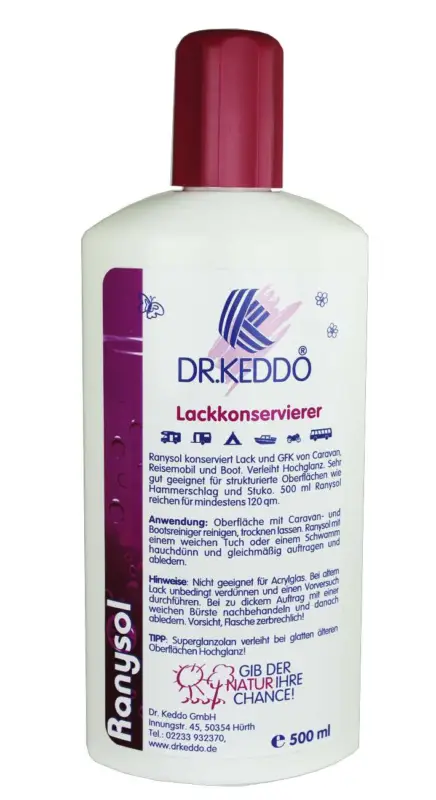 Protettivo vernice Dr Keddo Ranysol 500 ml Offerta Limitata