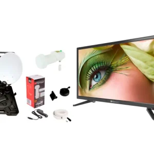 Set antenna satellitare da campeggio Opticum con TV Ankaro Travel EasyFind 24 pollici Offerta
