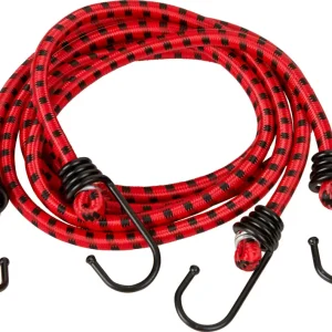 Reso Gratuito Set di 2 cinghie per bagagli Dunlop Elastic Luggage Strap