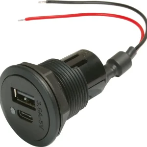 Doppia presa USB-C/A ProCar a doppia presa EV 12-24V Nuovo Arrivo