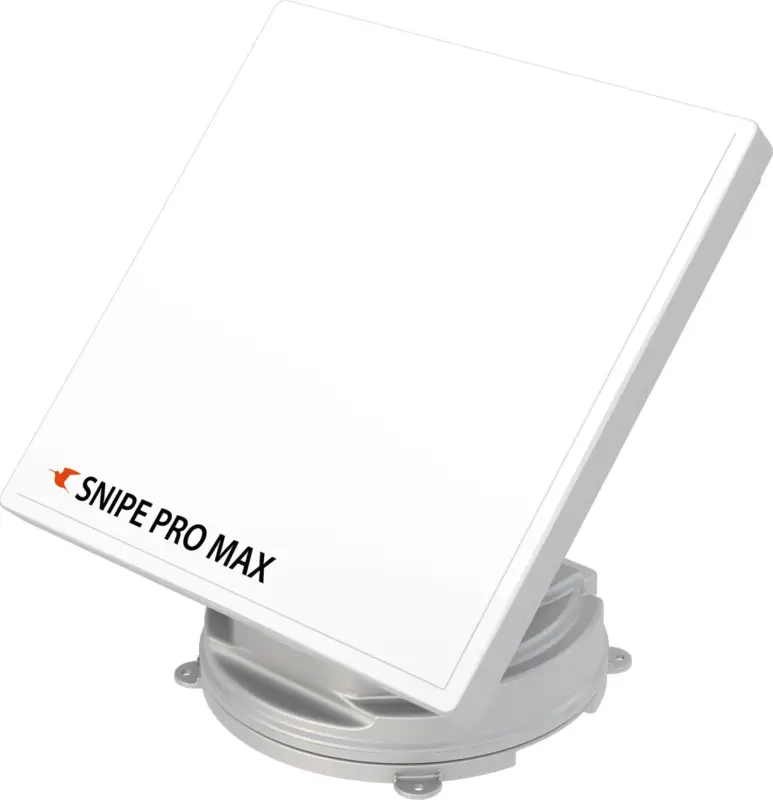 Esclusivo Antenna satellitare piatta automatica Selfsat Snipe Pro Max