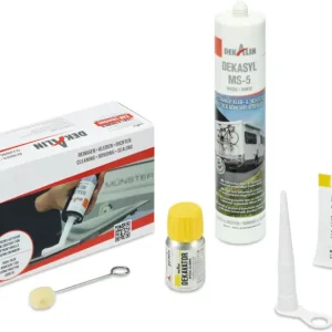 Offerta Speciale Set di adesivi e sigillanti Dekalin Dekasyl MS-5 ad alta tenuta per supporti, coperture e componenti