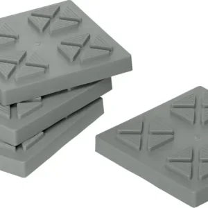 Set di 4 piastre quadrate Berger per cunei livellatori Brick Leveler Di Tendenza