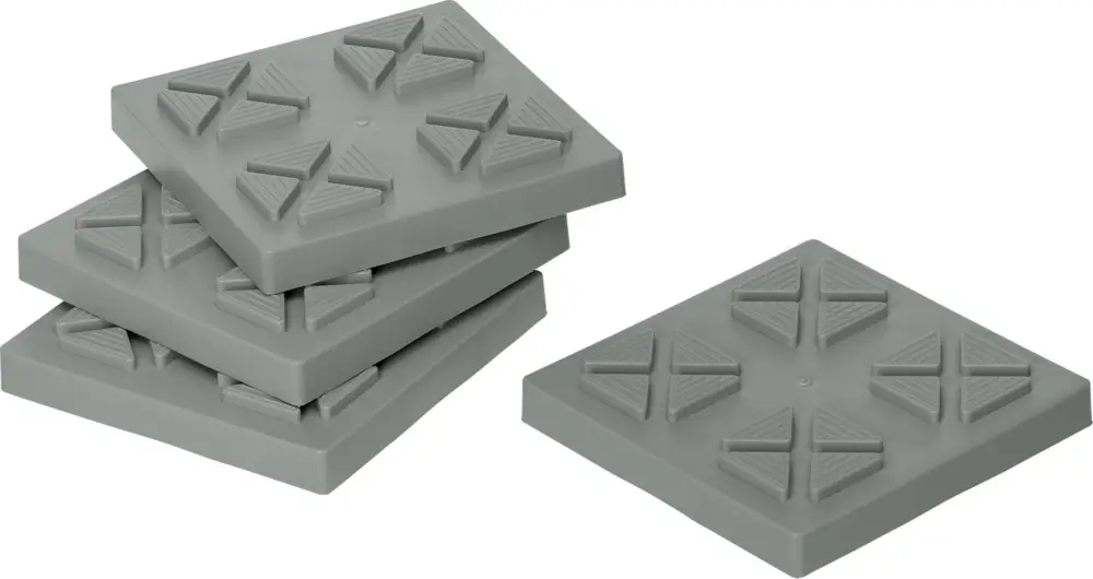 Set di 4 piastre quadrate Berger per cunei livellatori Brick Leveler Di Tendenza