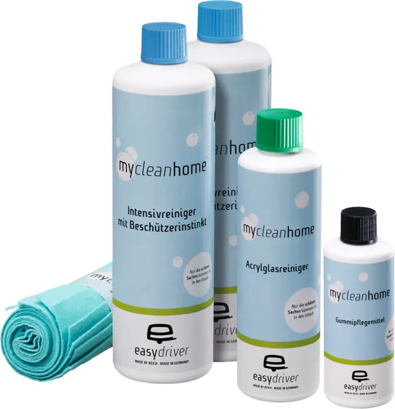 Promo Stagionale EasyDriver MyCleanHome set di cura per veicoli da campeggio 6 pezzi.