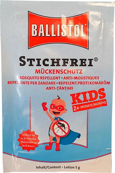 Bestseller Repellente antizanzare Ballistol Kids Mosquito Repellent