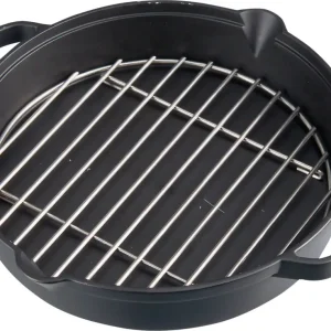 Promozione Esclusiva Padella in ghisa Campingaz con griglia per barbecue con base Culinary Modular