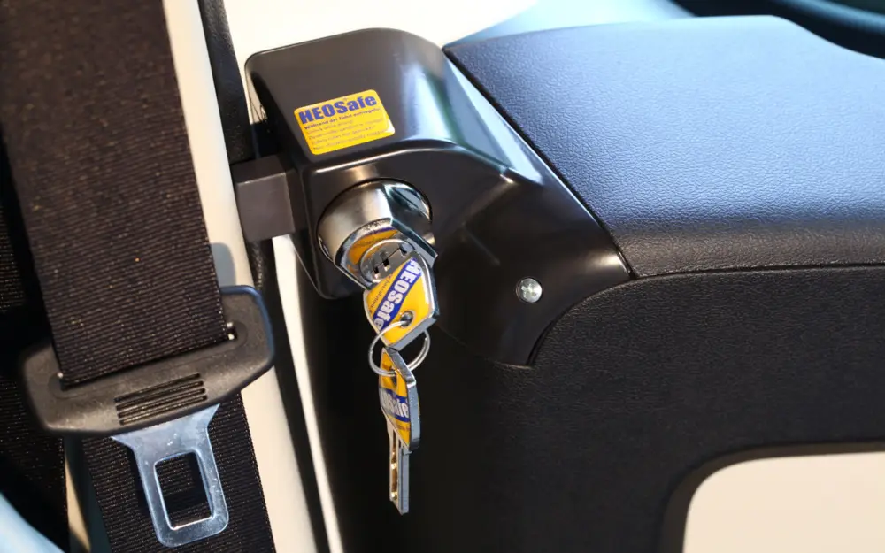 Kit serrature per telaio della porta HEOSystem con chiave identica per Fiat Ducato 250 / 290 Vendita Finale