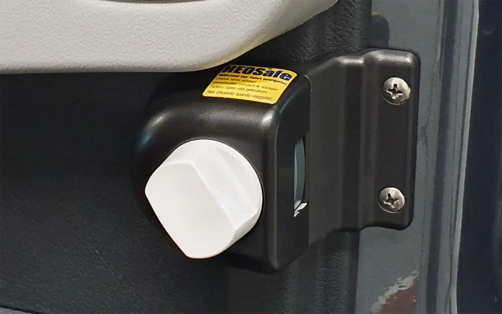 Professionale Serrature antifurto HEOSafe per Mercedes Sprinter dall'anno modello 2018 2 pezzi