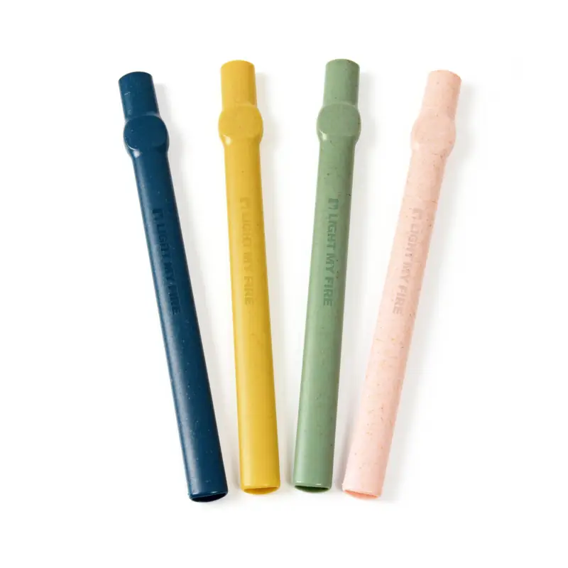 Set di cannucce LightMyFire ReStraw in bioplastica 4 pezzi Offerta Lampo