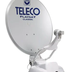 Non Perdere Impianto satellitare completamente automatico Teleco FlatSat Classic BT con pannello di controllo