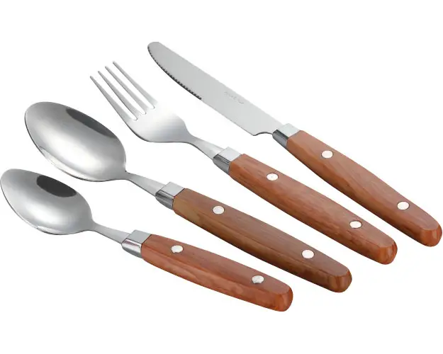 A Buon Prezzo Set di posate Gimex Wood Nature Line 16 pezzi
