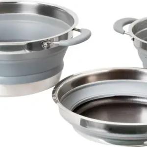 Set di stoviglie pieghevoli Brunner Volcano 4 pezzi Occasione Imperdibile