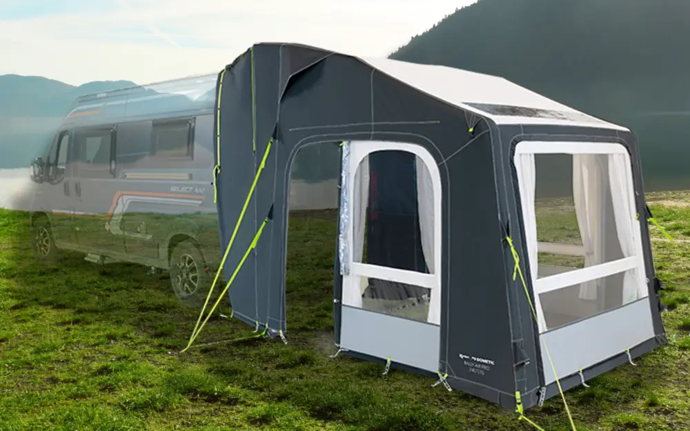 Nuova Collezione Veranda posteriore gonfiabile Dometic Rally Air Pro 240 T/G