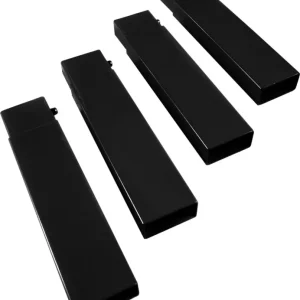 Solo Oggi Set di 4 prolunghe per gambe Disc-O-Bed nero