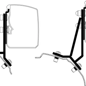Adattatore per tendalini Thule Omnistor 3200 Ford Transit / Tourneo Custom Consegna Rapida