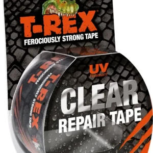 Nastro adesivo riparatore T-Rex resistente ai raggi UV trasparente 8,2 m x 48 mm Prezzo Conveniente