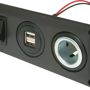 Presa per auto da incasso ProCar con doppia presa USB Soddisfatti O Rimborsati