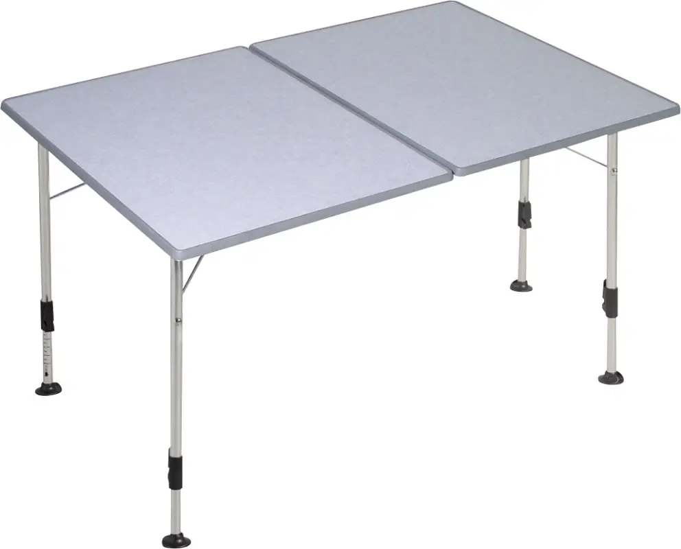 Dukdalf Majestic Twin Aluminium Camping Table 120 x 80 cm Soddisfatti O Rimborsati