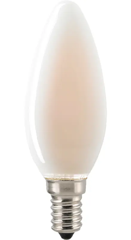 Lampadina a LED Sigor Filament a candela opaca dimmerabile E14 230 v / 4,5 W 470 lm Occasione Imperdibile