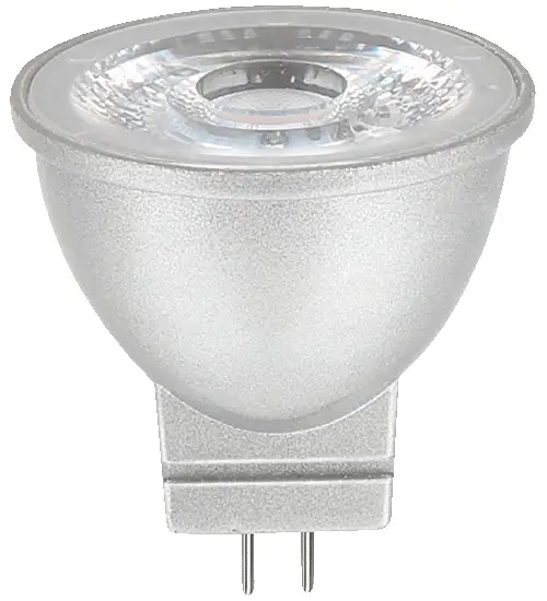 Sigor Luxar base a perno lampada riflettore LED dimmerabile argento GU4 12 V / 4 W 345 lm Spedizione Espresso