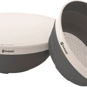 A Buon Prezzo Set insalatiera e scolapasta Outwell Collaps con coperchio 3 pezzi 3,5 litri