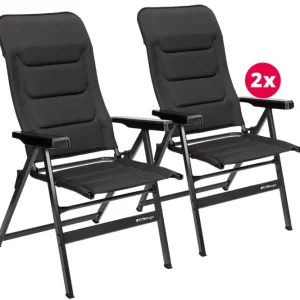 Set sedie pieghevoli Berger Novara XL 2 pezzi Offerta