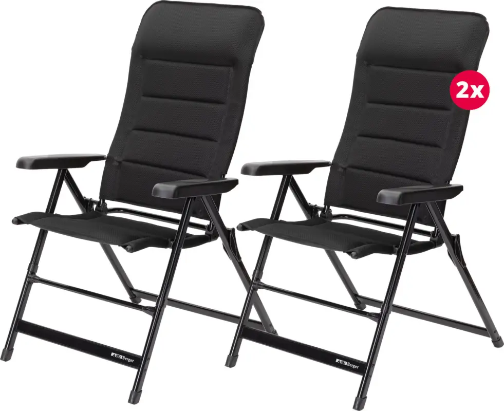 Set sedie pieghevoli Berger Tesino 2 pezzi Prezzo Di Fabbrica
