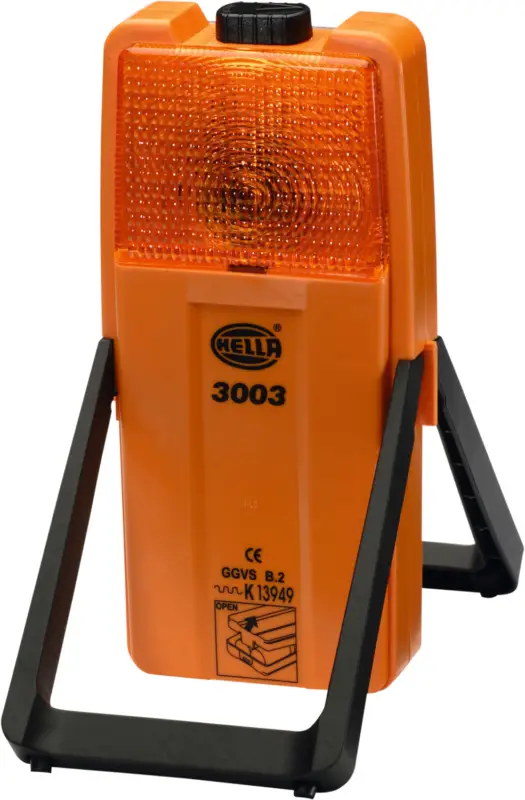 Lampada da segnalazione / lavoro Hella modello 3003 con supporti Professionale