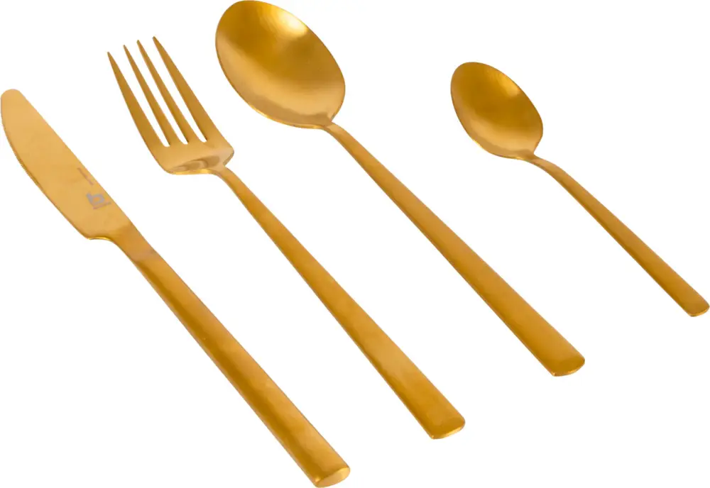 Affare Set di posate in acciaio inox Bo-Camp Industrial 16 pezzi