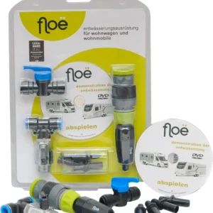 Subito Disponibile Kit di drenaggio Floe per impianti acqua potabile di caravan e camper