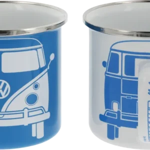 Set di tazze smaltate VW Collection T1 Bus 350 ml 2 pezzi Acquista Ora