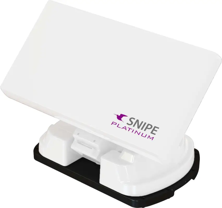 Antenna piatta satellitare automatica Selfsat Snipe Platinum con telecomando Bluetooth Novità