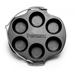Teglia per muffin Petromax mf6 in ghisa Spedito Oggi