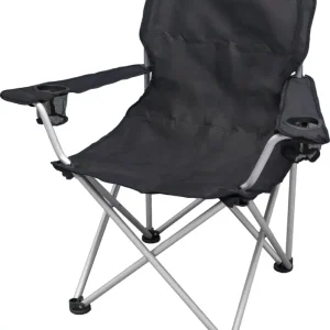 Sedia pieghevole Basic Nature Travelchair Komfort nero Prezzo Scontato