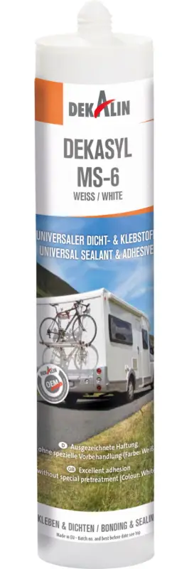 Non Perdere Adesivo e sigillante universale Dekalin Dekasyl MS-5 High 290 ml bianco