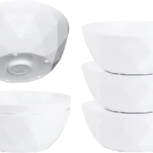 Esclusivo Set di ciotole magnetiche silwy® 6 pezzi bianco