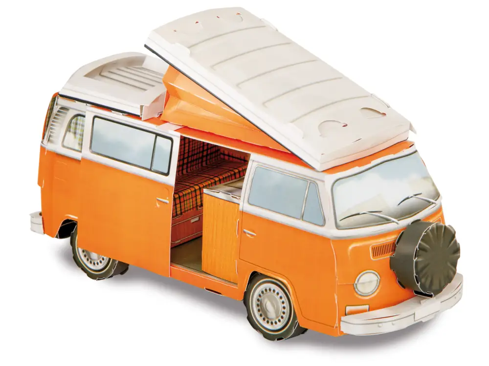 A Buon Prezzo Camper di carta Franzis VW Bulli T2 in scala 1:18 incl. istruzioni