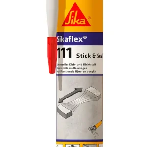 Sigillante adesivo Sikaflex 111 Stick & Seal 290 ml bianco A Buon Prezzo