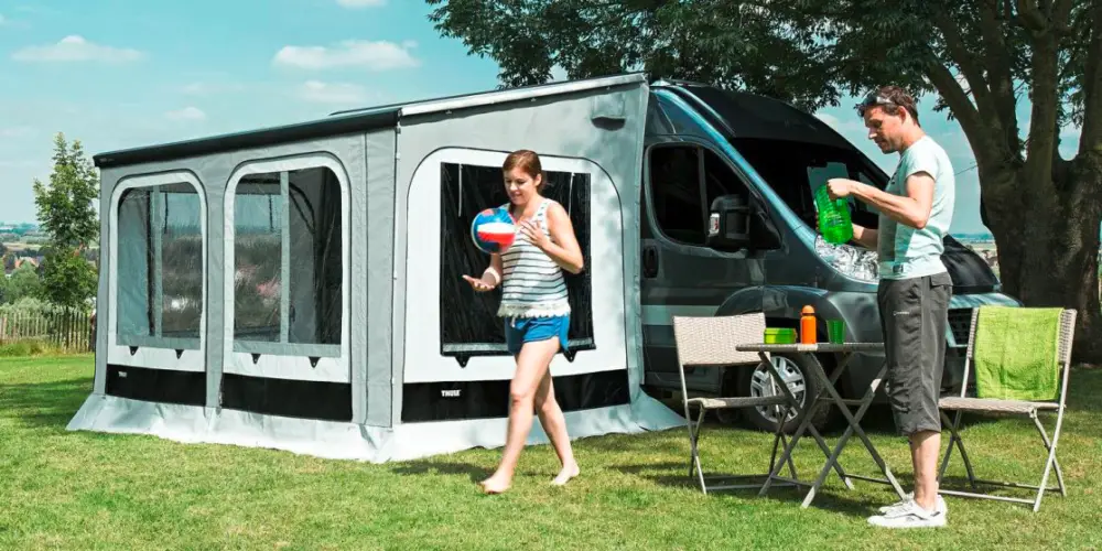 Occasione Imperdibile Parete frontale per tendalino Thule Residence G3 per Ducato, Jumper e Boxer H2