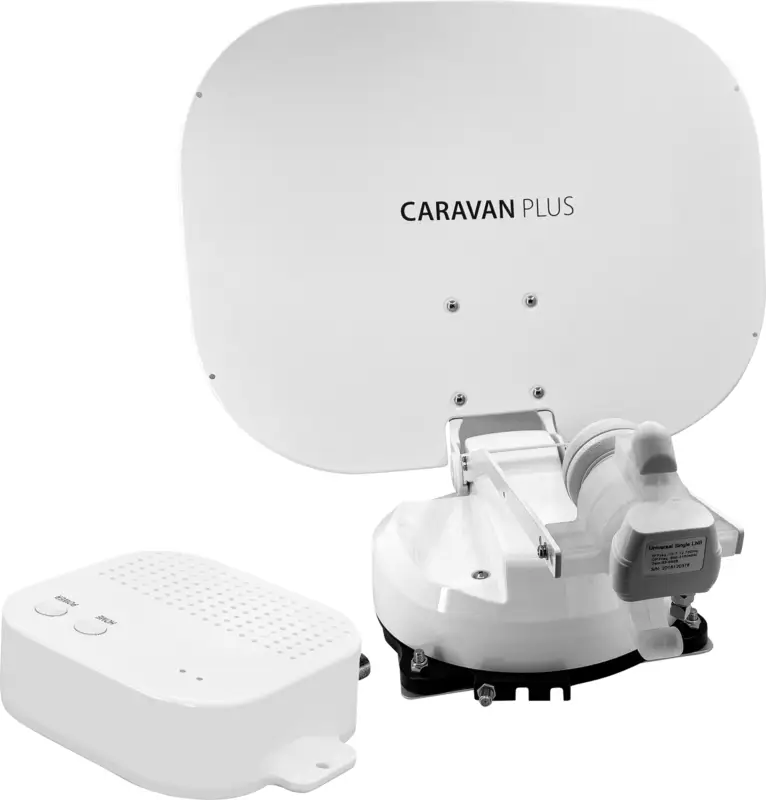 Antenna satellitare completamente automatica Selfsat Caravan Plus con Bluetooth / iOS Offerta Del Giorno