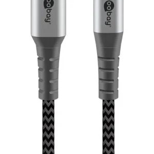 A Buon Prezzo Cavo di ricarica e sincronizzazione Goobay DAT Lightning USB-C in metallo pieno
