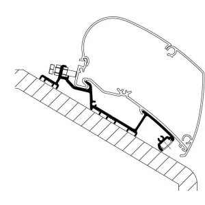 Professionale Adattatore per tendalini Thule Niesmann Smove