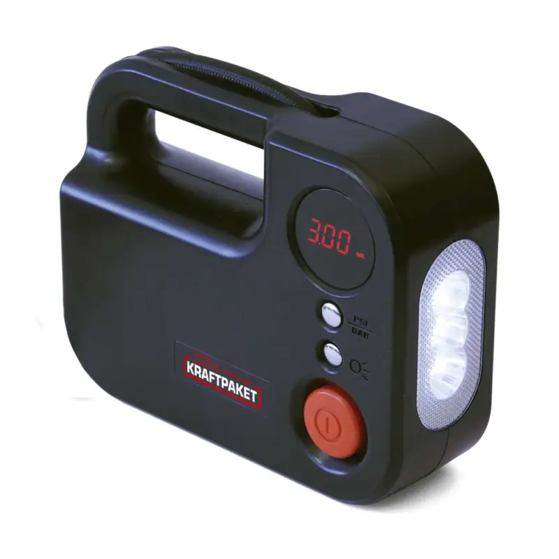 Economico Compressore Dino Kraftpaket 2in1 con torcia 12 V / 120 W