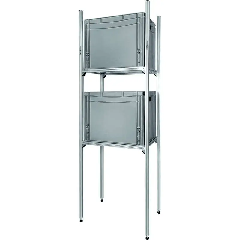 Cassettiera estraibile SYS-RACK 43-L-RR-1 in alluminio per gavone posteriore 45 x 31 x 130 cm Soddisfatti O Rimborsati
